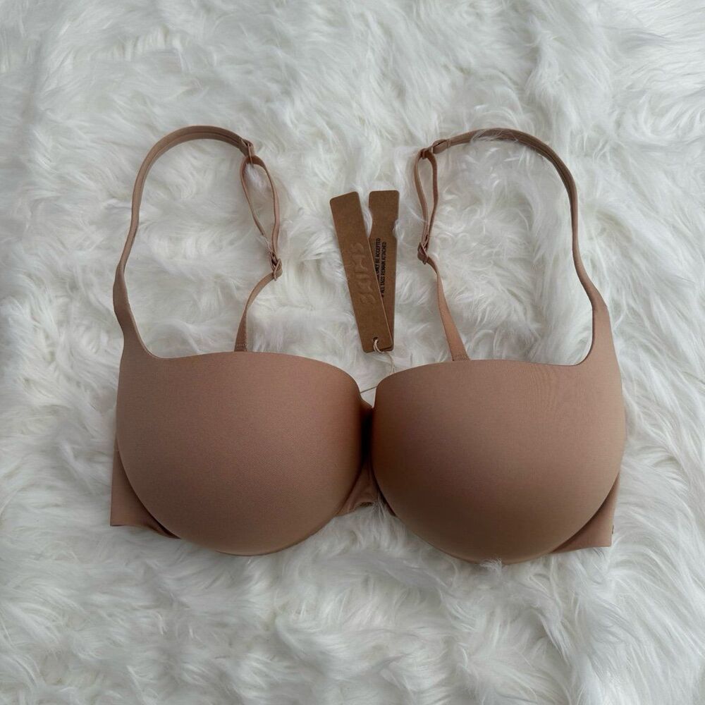 Skims Ultimate Balconette Push Up Bra Clay Size 32D